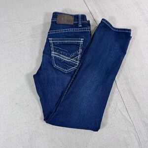 BKE Alec Jeans Mens 30x30 Dark Wash Excellent Straight Leg Stretch Denim AB5219